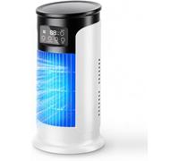 STTTBD Mini Aire Acondicionado Silencioso 4 En 1, 9 Velocidades, 3 Modos Nebulización, Aire Acondicionado Portátil Sin Manguera Escape, Enfriador Aire para Hogar/Oficina. B