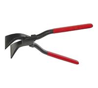 Stubai 282150 - Tenaza para pliegues de metal, fontanería, 45°, curvada, en estuche (40 mm)