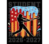 Student Planner 2026-2027 Baseball: Dated Academic Agenda for Middle and High School Students with Weekly Planning Pages, Monthly Spreads, Homework ... Tracker | Best Back to School Gift for Boys
