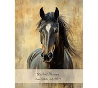 Student Planner 2026-2027: Weekly & Monthly Study Organizer for Horse Lovers with Planning Pages, Assignment Tracker and Notes