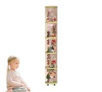 Stuffed Animal Tube Storage - Plush Organizer Tube for Tidying | Transparent Cylinder with Breathable Mesh & Tall Standing Frame for Nursery, Closet, Playroom and Bedroom Decor
