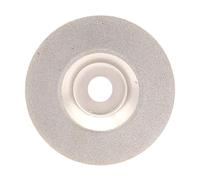 Stxdynjy Disco Abrasivo con Recubrimiento de Diamante, Muela Abrasiva para Desbaste, Accesorios para Corte de Vidrio en ángulo, 100mm plata, tal como se describe