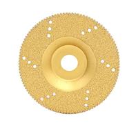 Stxdynjy Disco Abrasivo con Recubrimiento de Diamante, Muela Abrasiva para Desbaste, Accesorios para Corte de Vidrio en ángulo, con agujero de oro, tal como se describe