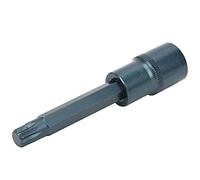 Stylebest Broca de Vaso de Acero de Aleación S2 de 12 Caras, Herramienta a Prueba de Herrumbre para Uso Industrial, 100 Mm de Longitud, 10 Mm de Diámetro