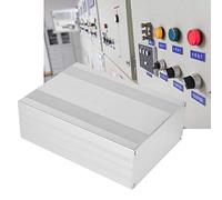 Stylebest Caja de Proyecto Electrónico Aleación de Aluminio Plateada Duradera para Cableado de Placa de Circuito Impreso 68x145x200mm