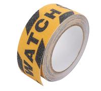 Stylebest Cinta Antideslizante Cinta de Seguridad Abrasiva Antideslizante para Piso de Escalera 5m PVC 48mm Negro