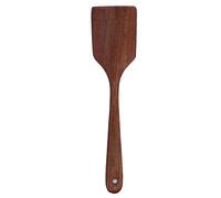 Stylebest Cuchara de Madera, Espátula de Cocina Ligera y Exquisita para Regalo de Cocina, Material de Madera de wengué Duradero, Ideal para Pasta y Ensaladas (Pala plana de 30,5 cm de largo.)