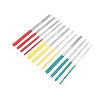 Stylebest Juego de Mini Limas Planas con Cómodo, Excelente Rendimiento para Moler Madera, Metal, Cerámica, Juego de 12 Piezas