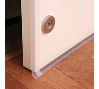 Stylebest Sello de Silicona para Burlete de Puerta para Insonorización y Bloqueo de Corrientes de Aire, Ultrafino de 35 Mm X 5 M, Transparente para Ventanas y Puertas (25mm*5m (blanco/blanquecino al
