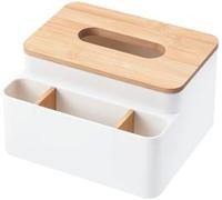 Stylish Compartmentalised Tissue Box Holder For Adding An Elegant Touch