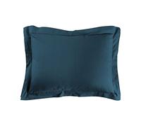 Suave Interior, Funda de Almohada (50 x 70 cm) Lina Azul, 100% Algodón