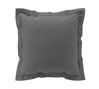 Suave Interior, Funda de Almohada (63 x 63 cm) percalina de Acero, percal de algodón