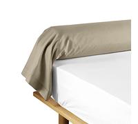 Suave Interior, Funda de Almohada (85 x 185 cm) Lina Arena 100% Algodón