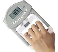 SUAVER 200Lb/90kg Dinamómetro Digital de mano fuerza de agarre Medición Meter Auto captura mano Grip de alimentación,potencia de agarre electrónico