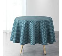 Suavidad interior Mantel redondo, Artchic Azul, (0) 180 cm