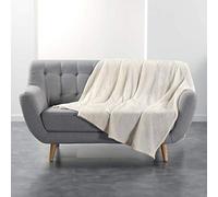Suavidad interior, Plaid (180 x 220 cm) Flanou Natural, Franela