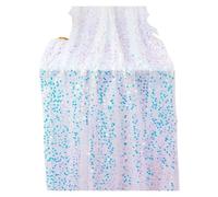 SUBLXPoten Camino Mesa de Gasa Camino de Mesa Lentejuelas iridiscentes con Purpurina, decoración Comedor Boda for Fiesta Nupcial(Color 1,1pcs 60x183cm)