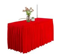 SUBLXPoten Mantel de Conferencia Mantel Rectangular for conferencias, exposiciones, Eventos, Negocios, Mesa Larga, faldón, Cubierta de(Color 3,120 x 60 x 75cm)