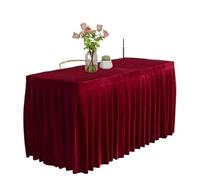 SUBLXPoten Mantel de Conferencia Mantel Rectangular for conferencias, exposiciones, Eventos, Negocios, Mesa Larga, faldón, Cubierta de(Color 4,180 x 45 x 75cm)