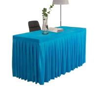 SUBLXPoten Mantel de Conferencia Mantel Rectangular for conferencias, exposiciones, Eventos, Negocios, Mesa Larga, faldón, Cubierta de(Color 16,180 x 45 x 75cm)