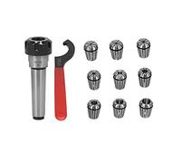 Subvasado de resorte ER25 Morse Taper Colleta Colleta Colleta Colleta Soporte Conjunto de llave para el tolde (MTB3-A25-M12)