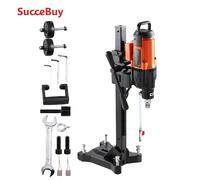 SucceBuy-taladro de núcleo de diamante de 2500W, plataforma de perforación de núcleo de hormigón húmedo de 10 pulgadas, ruedas de soporte, velocidad de 750RPM, diámetro de perforación de 10 pulgadas 2