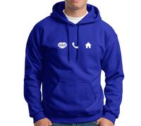 Sudadera con capucha ET el extraterrestre. E.T. Varios colores. Todas las tallas. Blue XS