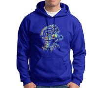 Sudadera con capucha ET el extraterrestre. E.T. Varios colores. Todas las tallas. Blue xxl