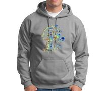 Sudadera con capucha ET el extraterrestre. E.T. Varios colores. Todas las tallas. Gray xs