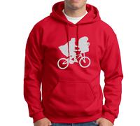 Sudadera con capucha ET el extraterrestre. E.T. Varios colores. Todas las tallas. Red