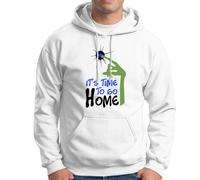 Sudadera con capucha ET el extraterrestre. E.T. Varios colores. Todas las tallas. White