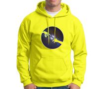 Sudadera con capucha ET el extraterrestre. E.T. Varios colores. Todas las tallas. Yellow