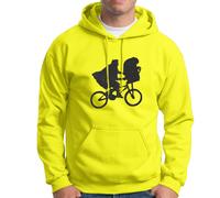 Sudadera con capucha ET el extraterrestre. E.T. Varios colores. Todas las tallas. Yellow EU:S