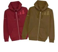 Sudadera con Cremallera Forestyle - Burdeos / L