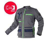 Sudadera de trabajo PREMIUM, 100% algodón, ripstop, talla S