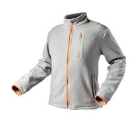 Sudadera polar, gris, talla XXL