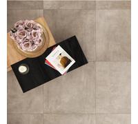 Suelo porcelánico cemento beige 60x60cm c1 structured