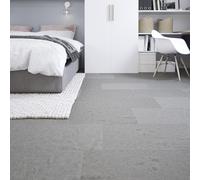 Suelo vinílico click spc gris folk