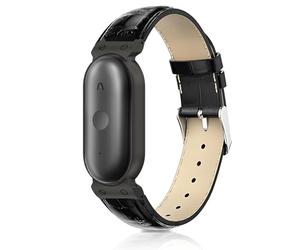 SUGARJAR Correa de cuero con base de funda para grabadora de voz Plaud NotePin y NotePin S, cómoda pulsera, accesorio de grabación de notas de voz AI portátil para mujer