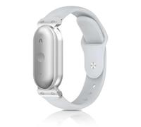 SUGARJAR Pulsera de silicona con funda para grabadora de voz Plaud NotePin/S, suave, ajustable, ligera, accesorio de notas de IA para hombres y mujeres