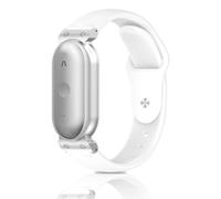 SUGARJAR Pulsera de silicona con funda para grabadora de voz Plaud NotePin/S, suave, ajustable, ligera, accesorio de notas de IA para hombres y mujeres