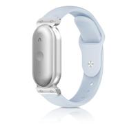 SUGARJAR Pulsera de silicona con funda para grabadora de voz Plaud NotePin/S, suave, ajustable, ligera, accesorio de notas de IA para hombres y mujeres