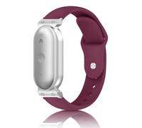 SUGARJAR Pulsera de silicona con funda para grabadora de voz Plaud NotePin/S, suave, ajustable, ligera, accesorio de notas de IA para hombres y mujeres