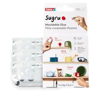 tesa Adhesivo Sugru Mouldable Glue fuerte multiusos 3 x 3,5 g Blanco