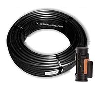 Suinga. 100 metros TUBERIA 16mm negra AUTOCOMPENSANTE cada 35 cm separación por gotero. Caudal 2,1 l/h. Tubería para riego por goteo utilizada en terrenos llanos o con desniveles