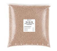 Suinga Abono Fertilizante 15-15-15 de 5kg | Sustrato Universal Triple 15 para Abono de Huertos, Jardines y Frutales | Componentes: Nitrógeno, Fósforo, Potasio, Azufre | Fertilizante Granulado
