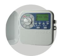 Suinga Programador de Riego Pro-LC 12 Estaciones Exterior K-Rain | Temporizador de Riego Eléctrico para Jardin | Memoria Permanente | Protección de Cortocircuito