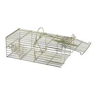 Suinga Trampa Animales Vivos Reutilizables Multicaptura 36x17x16,5 cm - Jaula Trampa para Animales para Conejos, Gatos, Zorros y mapaches