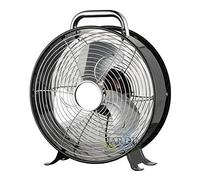 Suinga Ventilador de Suelo Industrial 23 cm 28W | 2 Velocidades | Ventilador de Alta Velocidad con Asa | Estructura Metálica Resistente | Ventilador Compacto para Hogar, Taller y Oficina