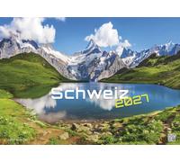 Suiza - Calendario 2025 DIN A2 (extragrande: 60 cm x 42 cm aprox.)